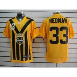 Cheap Isaac Redman Steelers Jersey #33 Yellow Throwback From China Elite
