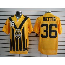 Cheap Jerome Bettis Steelers Jersey #36 Yellow Throwback From China Elite