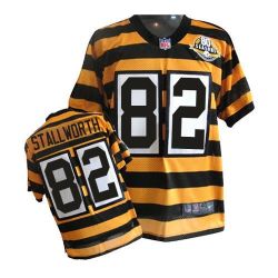 Cheap John Stallworth Steelers Jersey #82 Yellow 80 Seasons From China Elite