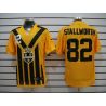 Cheap John Stallworth Steelers Jersey #82 Yellow Throwback From China Elite