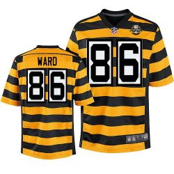 Cheap Hines Ward Steelers Jersey #86 Yellow 80 Seasons From China Elite