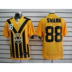 Cheap Lynn Swann Steelers Jersey #88 Yellow Throwback From China Elite