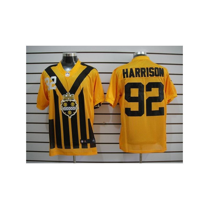 Cheap James Harrison Steelers Jersey #92 Yellow Throwback From China Elite Cheap James Harrison Steelers Jersey #92 Yellow Throwback From China Elite