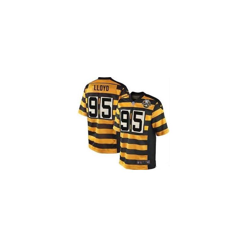 Cheap Greg Lloyd Steelers Jersey #95 Yellow 80 Seasons From China Elite Cheap Greg Lloyd Steelers Jersey #95 Yellow 80 Seasons From China Elite