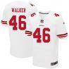 Cheap Delanie Walker 49ers Jersey #46 White From China Elite