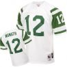 Cheap Joe Namath Jets Jersey #12 White From China