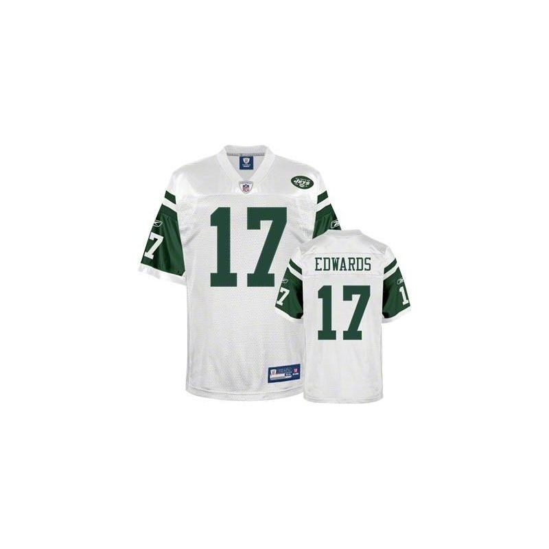 Cheap Braylon Edwards Jets Jersey #17 White From China