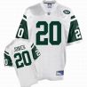 Cheap Thomas Jones Jets Jersey #20 White From China