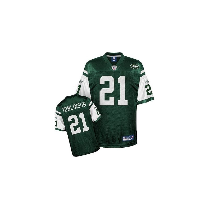 Cheap LaDainian Tomlinson Jets Jersey #21 Green From China