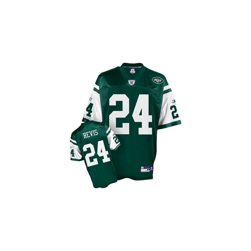 Cheap Darrelle Revis Jets Jersey #24 Green From China