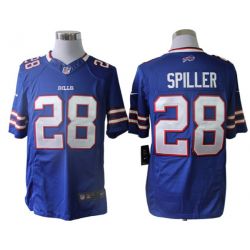 Cheap CJ Spiller Bills Jersey #28 Blue From China Limited