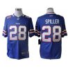Cheap CJ Spiller Bills Jersey #28 Blue From China Limited
