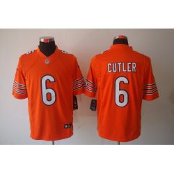 Cheap Jay Cutler Bears Jersey #6 Orange From China Limited