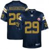 Cheap Washington Leon Jets Jersey #29 Blue 50th From China