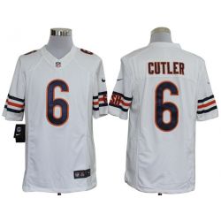 Cheap Jay Cutler Bears Jersey #6 White From China Limited