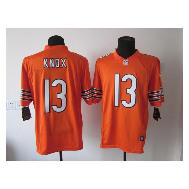 Cheap Johnny Knox Bears Jersey #13 Orange From China Limited Cheap Johnny Knox Bears Jersey #13 Orange From China Limited