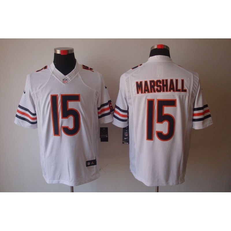 Cheap Brandon Marshall Bears Jersey #15 White From China Limited