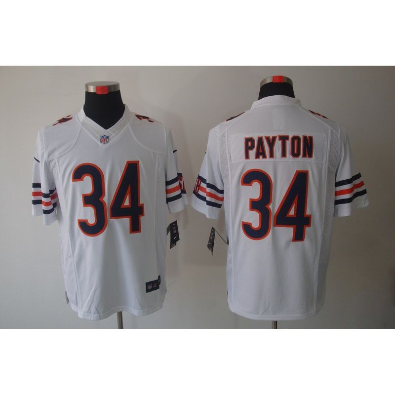Cheap Walter Payton Bears Jersey #34 White From China Limited Cheap Walter Payton Bears Jersey #34 White From China Limited