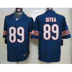 Cheap Mike Ditka Bears Jersey #89 Blue From China Limited