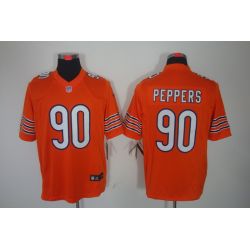 Cheap Julius Peppers Bears Jersey #90 Orange From China Limited