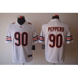 Cheap Julius Peppers Bears Jersey #90 White From China Limited