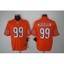 Cheap Shea McClellin Bears Jersey #99 Orange From China Limited