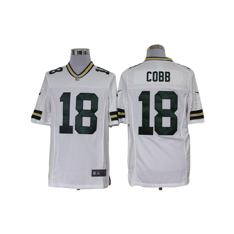 Cheap Randall Cobb Packers Jersey #18 White From China Limited