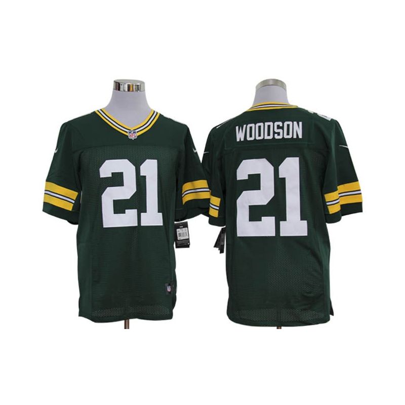 Cheap Charles Woodson Packers Jersey #21 Green From China Limited