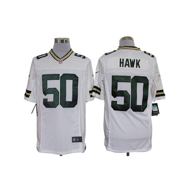 Cheap AJ Hawk Packers Jersey #50 White From China Limited