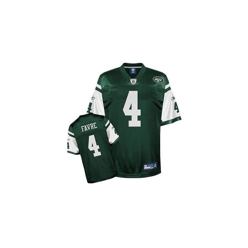 Cheap Brett Favre Jets Jersey #4 Green From China