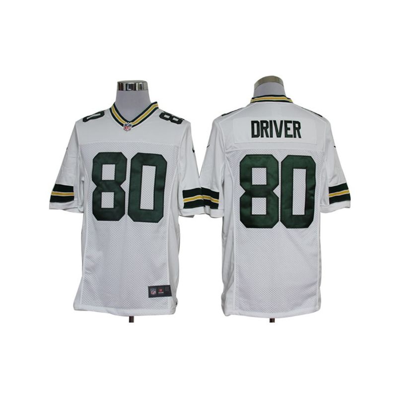 Cheap Donald Driver Packers Jersey #80 White From China Limited