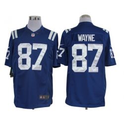 Cheap Reggie Wayne Colts Jersey #87 Blue From China Limited
