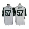 Cheap Bart Scott Jets Jersey #57 White From China Limited