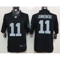 Cheap Sebastian Janikowski Raiders Jersey #11 Black From China Limited