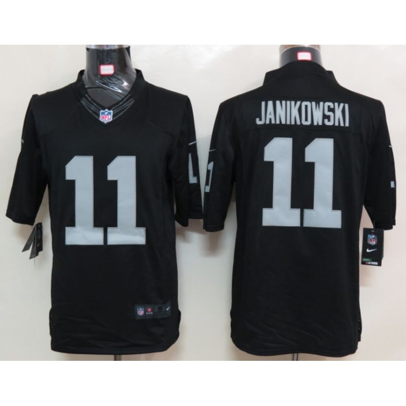 Cheap Sebastian Janikowski Raiders Jersey #11 Black From China Limited Cheap Sebastian Janikowski Raiders Jersey #11 Black From China Limited