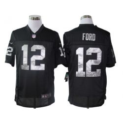 Cheap Jacoby Ford Raiders Jersey #12 Black From China Limited