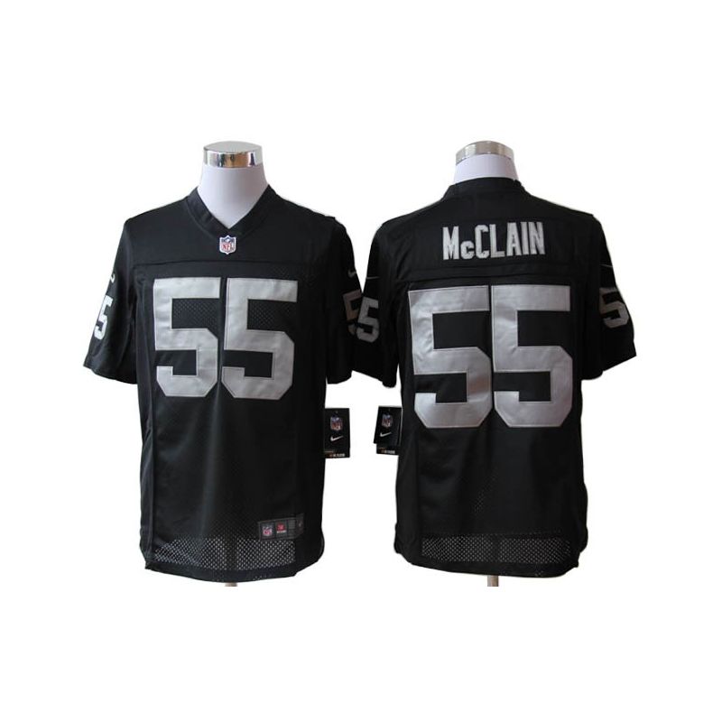 Cheap Rolando McClain Raiders Jersey #55 Black From China Limited Cheap Rolando McClain Raiders Jersey #55 Black From China Limited