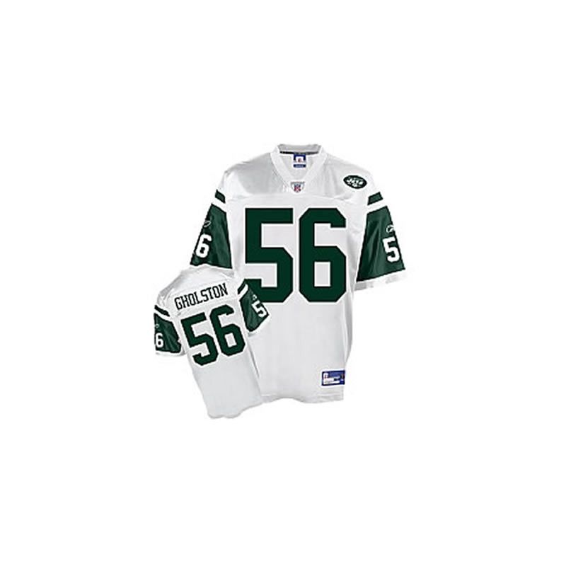 Cheap Vernon Gholston Jets Jersey #56 White From China