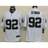 Cheap Richard Seymour Raiders Jersey #92 White From China Limited