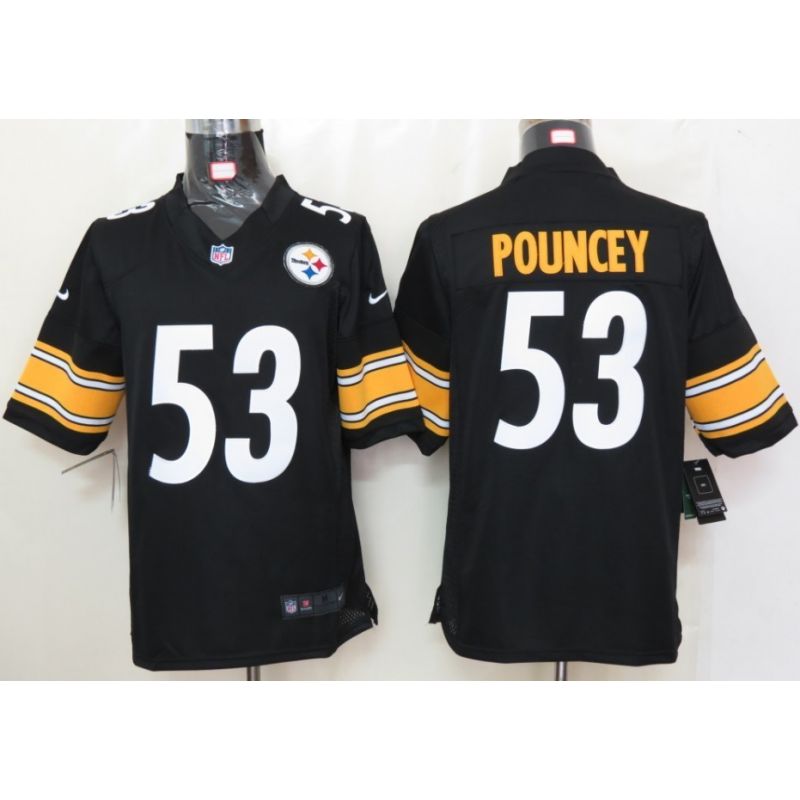 Cheap Maurkice Pouncey Steelers Jersey #53 Black From China Limited Cheap Maurkice Pouncey Steelers Jersey #53 Black From China Limited