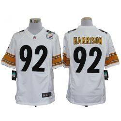 Cheap James Harrison Steelers Jersey #92 White From China Limited
