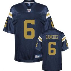 Cheap Mark Sanchez Jets Jersey #6 Blue From China