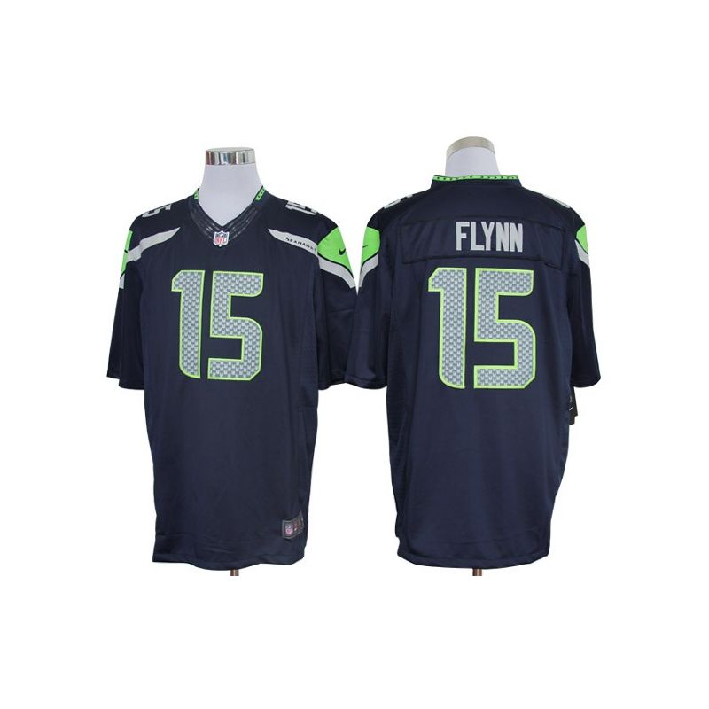 Cheap Matt Flynn Seahawks Jersey #15 Blue From China Limited