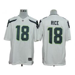 Cheap Sidney Rice Seahawks Jersey #18 White From China Limited