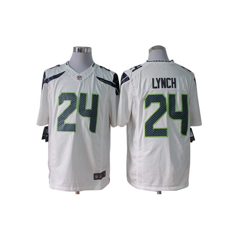 Cheap Marshawn Lynch Seahawks Jersey #24 White From China Limited