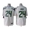 Cheap Marshawn Lynch Seahawks Jersey #24 White From China Limited