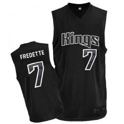 Cheap Jimmer Fredette Sacramento Kings Jersey #7 Alternate Black From China