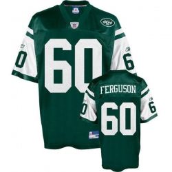 Cheap D Brickashaw Ferguson Jets Jersey #60 Green From China