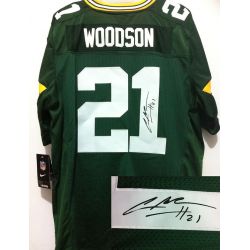 Cheap Charles Woodson Packers Jersey #21 Green From China Autographed Elite