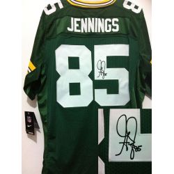 Cheap Greg Jennings Packers Jersey #85 Green From China Autographed Elite